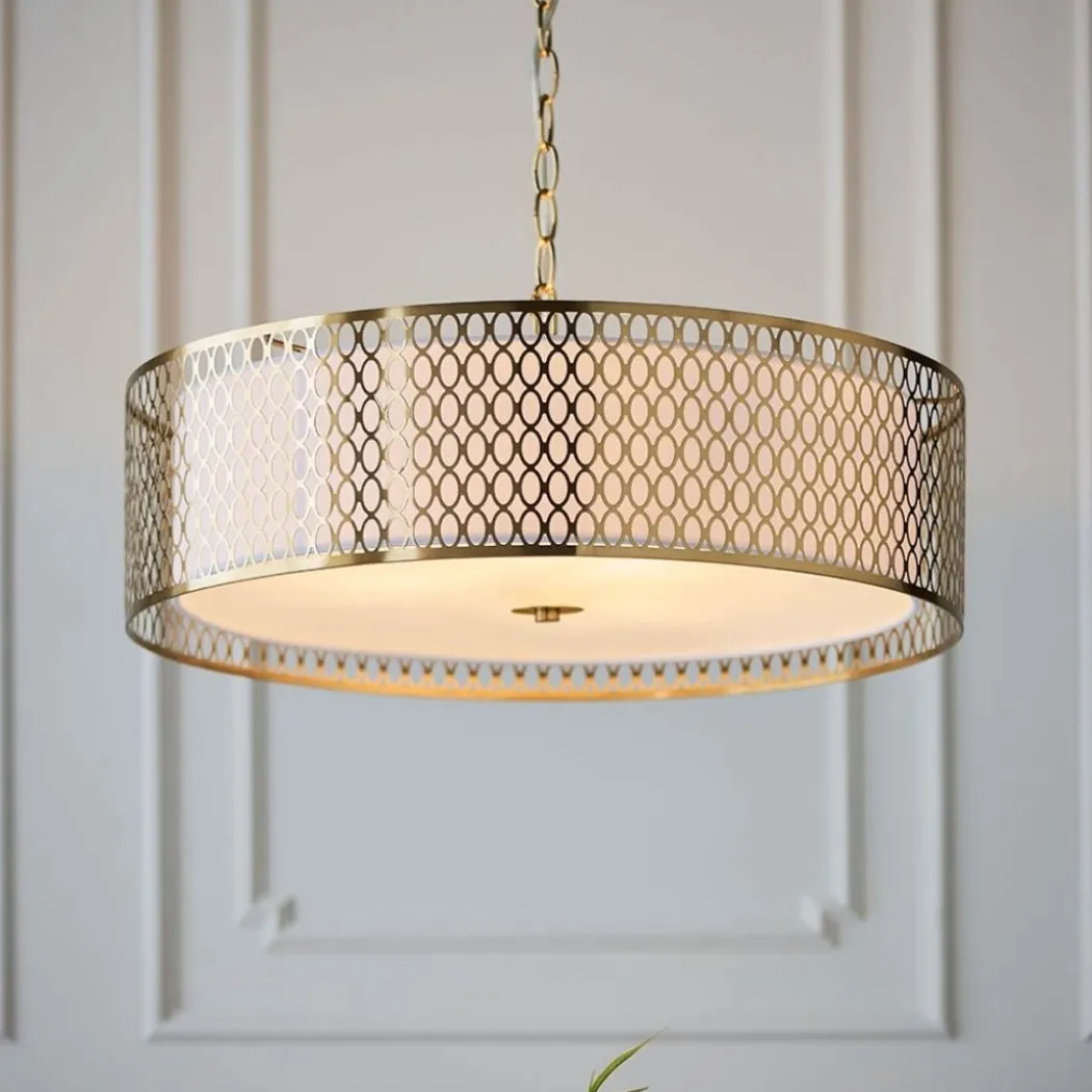 Cordero 3 Light Gold Pendant Ceiling Light