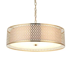 Cordero 3 Light Gold Pendant Ceiling Light