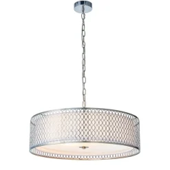 Cordero 3 Light Satin Nickel Pendant Ceiling Light