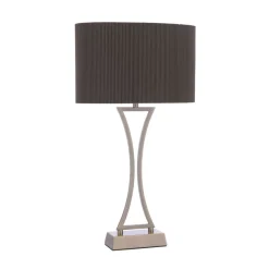 Corrina Antique Brass Touch Table Lamp
