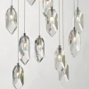 Crystal LED Cluster Pendant Ceiling Light
