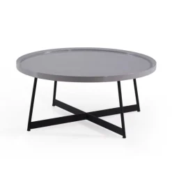 Curtis Light Grey High Gloss Coffee Table