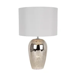 Cyrus Dual Lit Speckled 47cm Glass Table Lamp