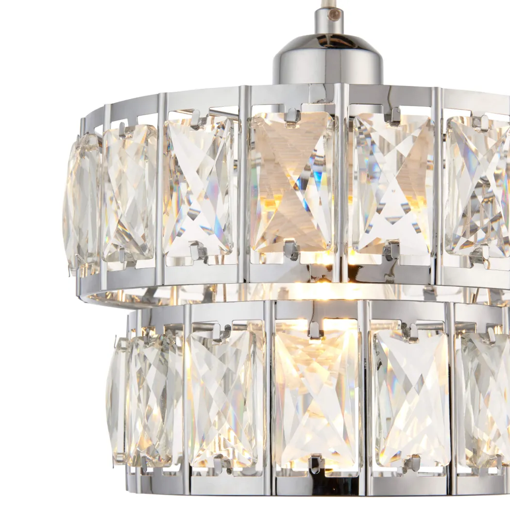Darla Clear Ceiling Pendant Shade