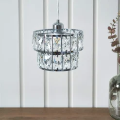 Darla Clear Ceiling Pendant Shade