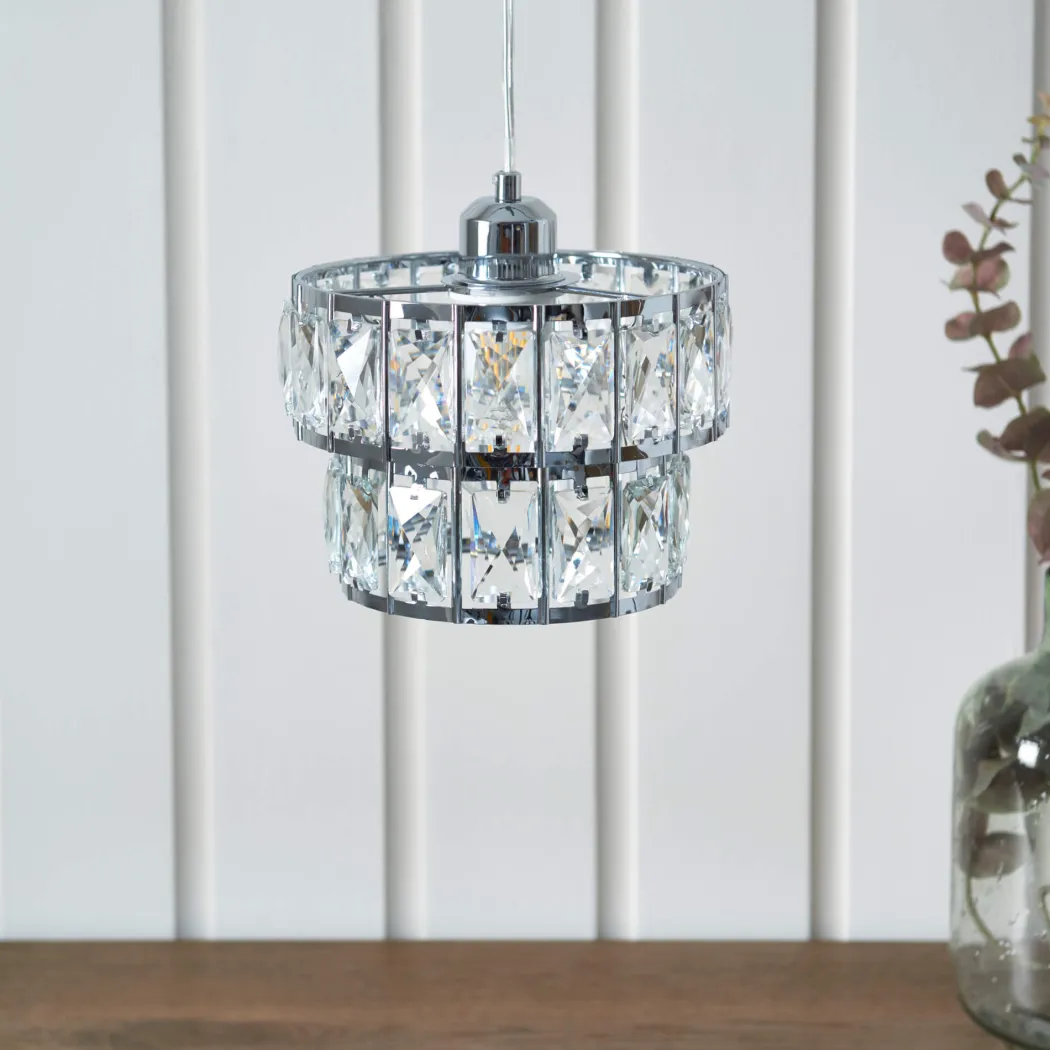 Darla Clear Ceiling Pendant Shade