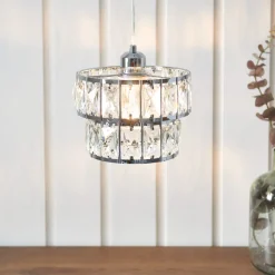 Darla Clear Ceiling Pendant Shade