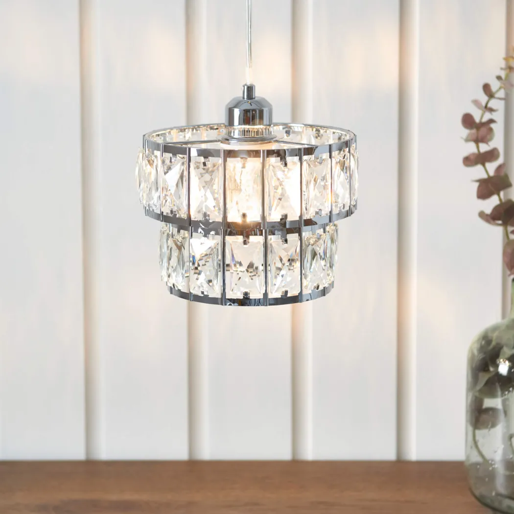 Darla Clear Ceiling Pendant Shade