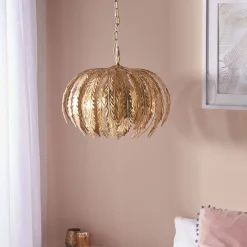 Delphine Large Gold Ceiling Pendant