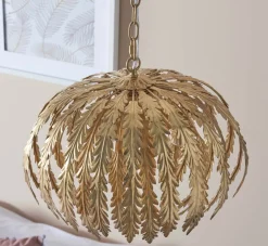 Delphine Large Gold Ceiling Pendant