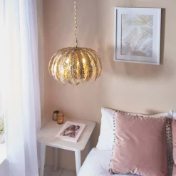 Delphine Large Gold Ceiling Pendant