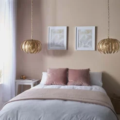 Delphine Large Gold Ceiling Pendant