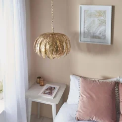 Delphine Large Gold Ceiling Pendant