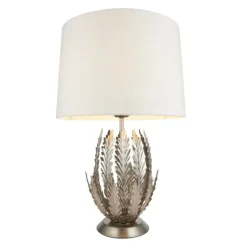 Delphine Silver Table Lamp