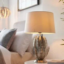 Delphine Silver Table Lamp