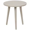 Devonshire Putty Wood Side Table