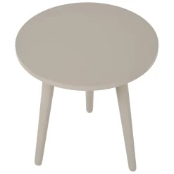 Devonshire Putty Wood Side Table