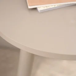 Devonshire Putty Wood Side Table