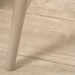Devonshire Putty Wood Side Table