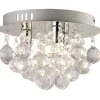 Diana 3 Light Semi Flush Ceiling Light