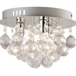 Diana 3 Light Semi Flush Ceiling Light