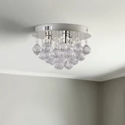 Diana 3 Light Semi Flush Ceiling Light