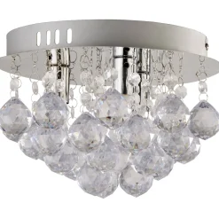 Diana 3 Light Semi Flush Ceiling Light