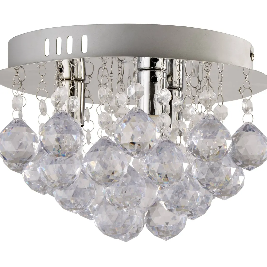 Diana 3 Light Semi Flush Ceiling Light