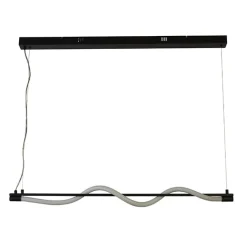 Diego Matte Black LED Ceiling Pendant Bar
