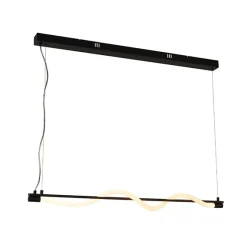 Diego Matte Black LED Ceiling Pendant Bar