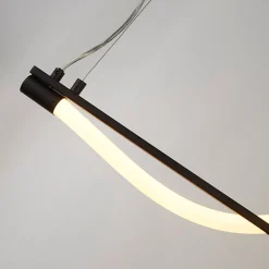 Diego Matte Black LED Ceiling Pendant Bar