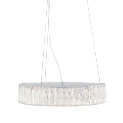 Dilan Chrome LED Suspension Pendant
