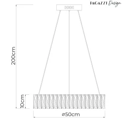 Dilan Chrome LED Suspension Pendant