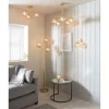 Dimple Satin Brass Wall Light
