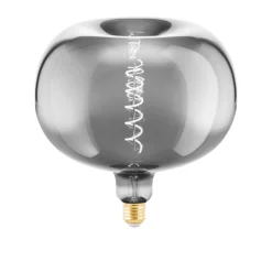 Distorded Bulb LED E27 Chrome