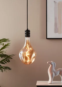 Distorted Bulb LED E27 Amber