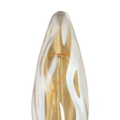 Distorted E27 Dimmable 4W LED Light Bulb Amber