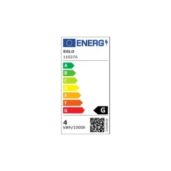 Distorted E27 Dimmable 4W LED Light Bulb Amber