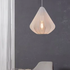 Dolwen White Mesh Pendant Ceiling Light