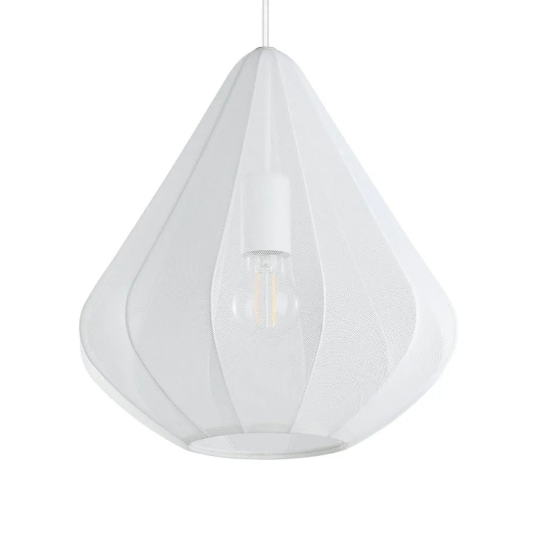 Dolwen White Mesh Pendant Ceiling Light