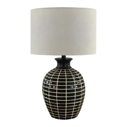 Donna Wood Effect Table Lamp