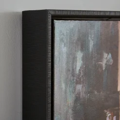Downtown Hand-Painted Canvas