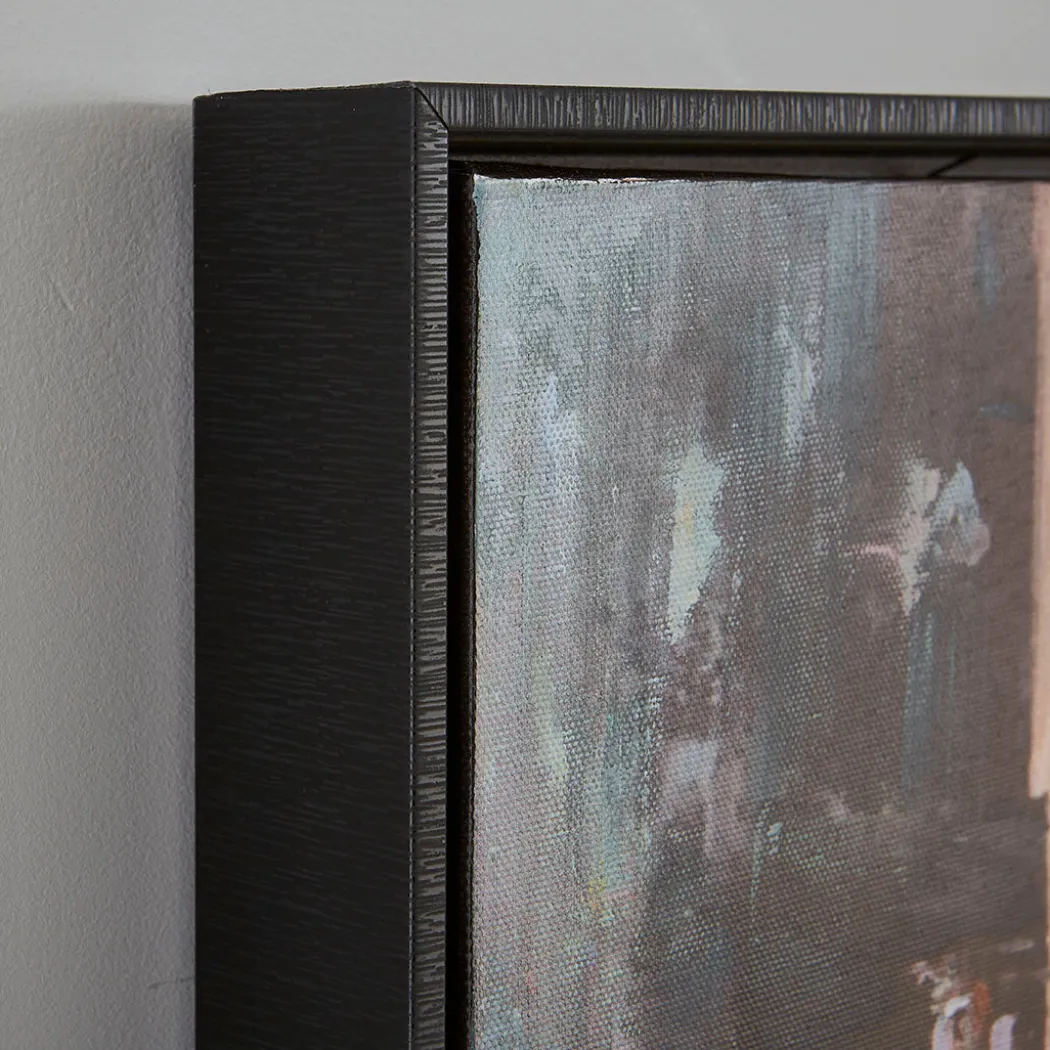 Downtown Hand-Painted Canvas