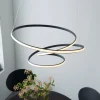 Dune LED Matt Black Ceiling Pendant