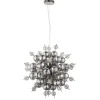 Duque 9 Light Black Ceiling Light