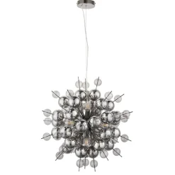 Duque 9 Light Black Ceiling Light