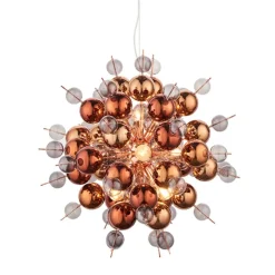 Duque 9 Light Copper Ceiling Light