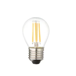 E27 4W LED Warm White Clear Mini Golfball Bulb