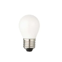 E27 4W Mini Golfball Opal Warm White Light Bulb