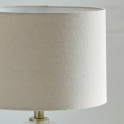 East Antique Brass Table Lamp